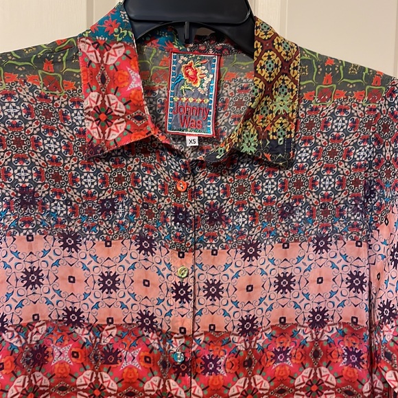 Johnny Was Tops - Johnny Was size XS blouse